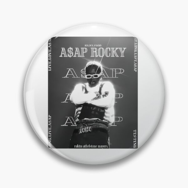Item preview, Asap Rocky Black And White Art designed and sold by RLurst50.