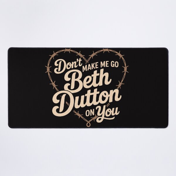 Item preview, Yellowstone Go Beth On You Barbed Wire Heart designed and sold by OlafLica.