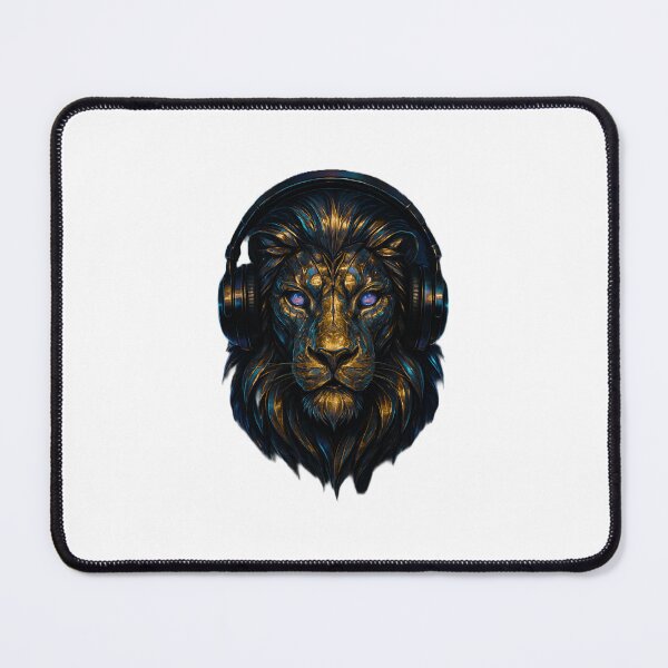 Item preview, Lion with headset designed and sold by PantherKivv.