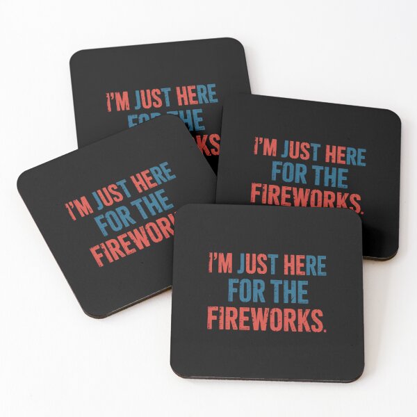 Item preview, Just Here For The Fireworks  designed and sold by johnertullio.