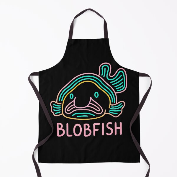 Item preview, Neon Blobfish – Funny Deep Sea Cartoon Design designed and sold by JonelCrafts.