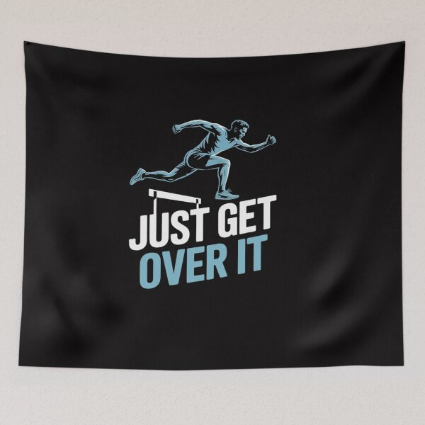 Item preview, Track  Jumping Hurdles Just Get Over It School designed and sold by OlafLica.