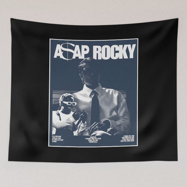 Item preview, Asap Rocky Retro Hip Hop Poster designed and sold by RLurst50.
