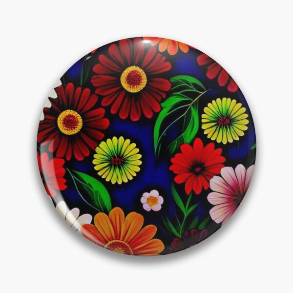 Aperçu de l'œuvre Explosion florale vibrante créée et vendue par Pulse Of Africa.