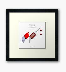 There is no spoon 2 by RootCat Framed Print