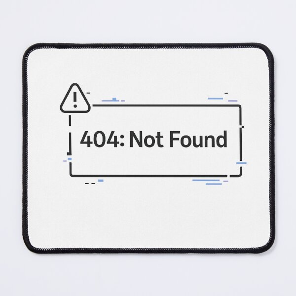 Item preview, 404: Not Found — Tech Horror Minimal Meme designed and sold by techy-rrr.