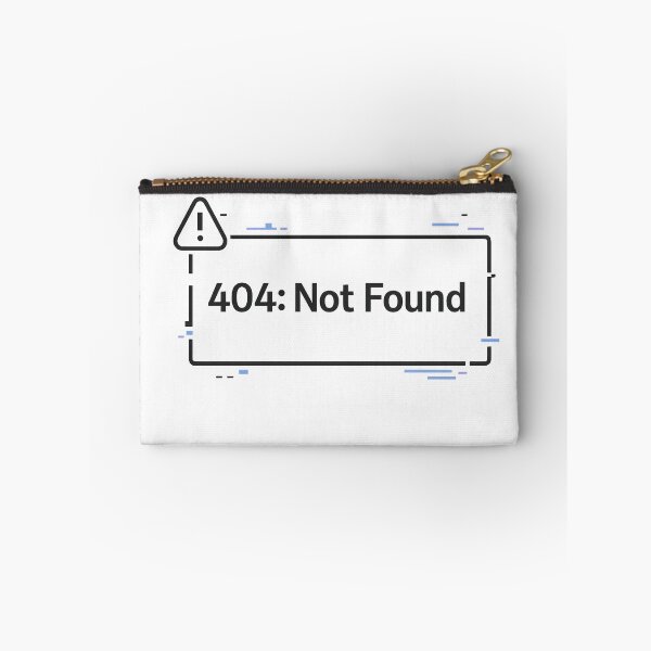 Aperçu de l'œuvre 404 : Introuvable — Mème minimaliste d’horreur technologique créée et vendue par techy-rrr.