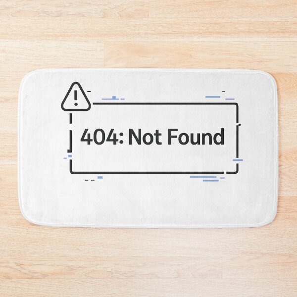 Item preview, 404: Not Found — Tech Horror Minimal Meme designed and sold by techy-rrr.