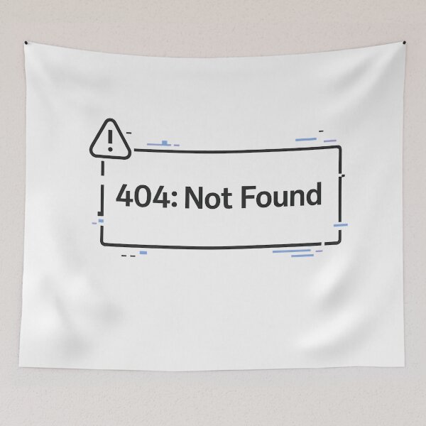 Item preview, 404: Not Found — Tech Horror Minimal Meme designed and sold by techy-rrr.