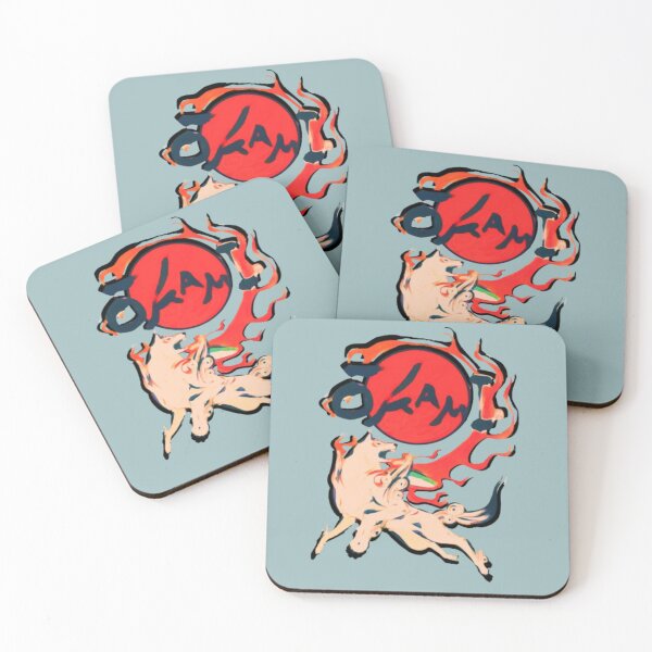 Item preview, Amaterasu hand painted  designed and sold by Lowfidesigns.