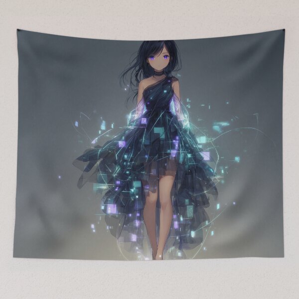 Item preview,  Anime Girl Aesthetic bold designed and sold by Kat's Design Hub.