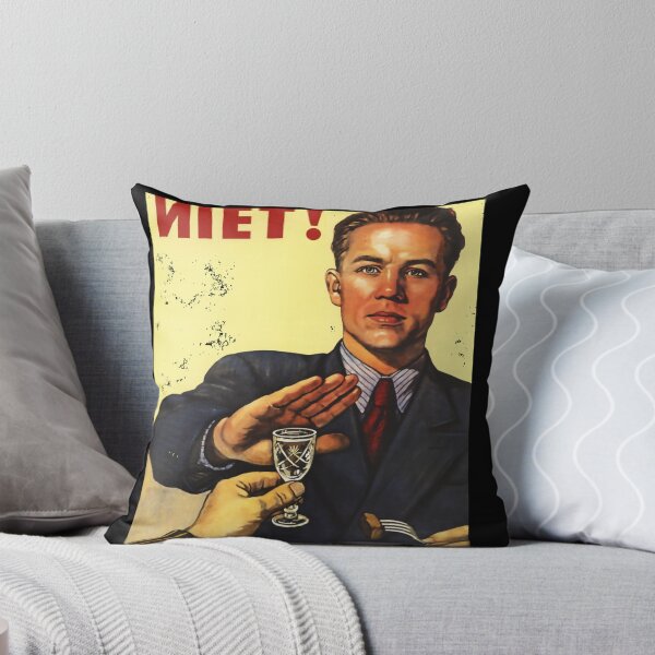 Item preview, Anti-Alcohol-Vintage-Soviet-Propaganda-Poster designed and sold by JonathanPaling.