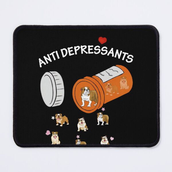 Item preview, Antidepressant-Bulldog-- designed and sold by JonathanPaling.