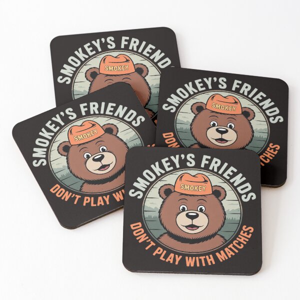 Item preview, Smokey's Friends Don't Play With Matches Smokey Bear designed and sold by LapFemile.