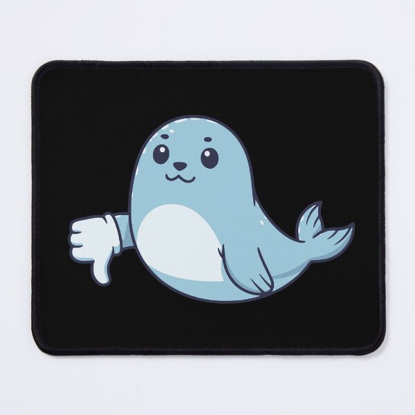 Item preview, Seal of Disapproval – Kawaii Thumbs-Down Seal designed and sold by dudelinart.