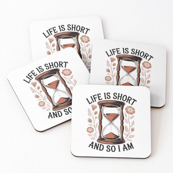 Item preview, Life is short and so am i designed and sold by belladesign7.