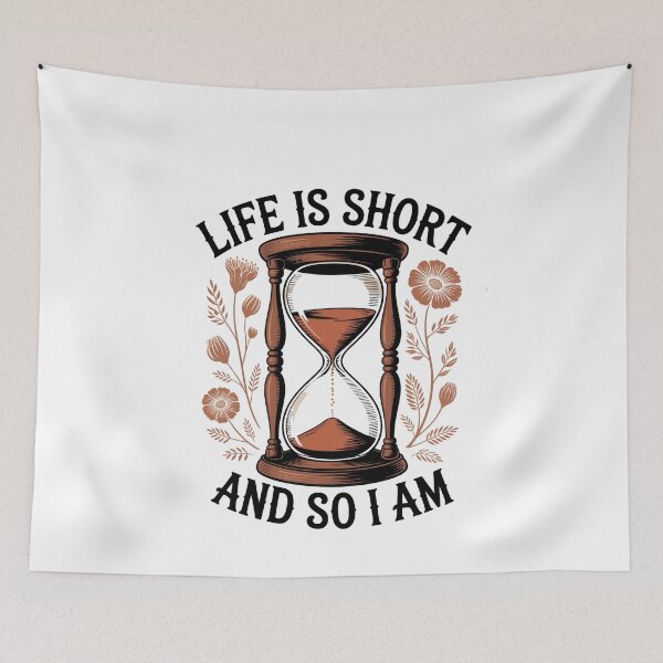 Item preview, Life is short and so am i designed and sold by belladesign7.