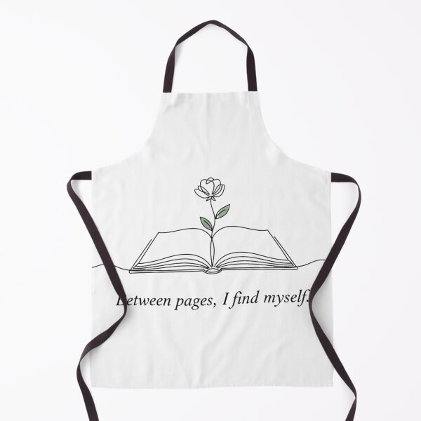 Item preview, Between Pages, I Find Myself – Book Lover Design designed and sold by TheCreativeAura.