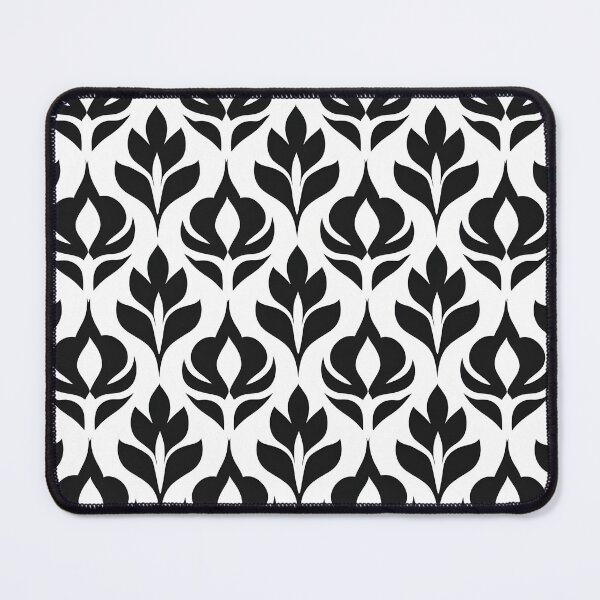 Item preview, Black and white abstract flowers pattern designed and sold by xiao xuans.
