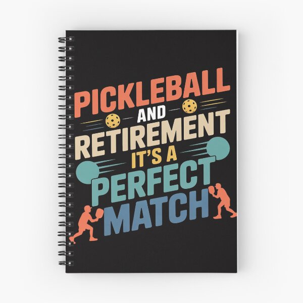 Item preview, Pickleball and Retirement, It´s a Perfect Match designed and sold by MuteElevent.