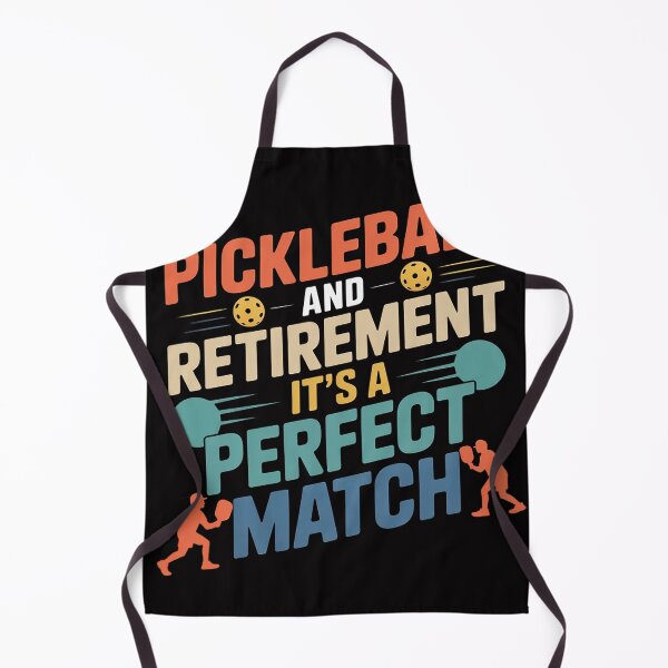 Item preview, Pickleball and Retirement, It´s a Perfect Match designed and sold by MuteElevent.