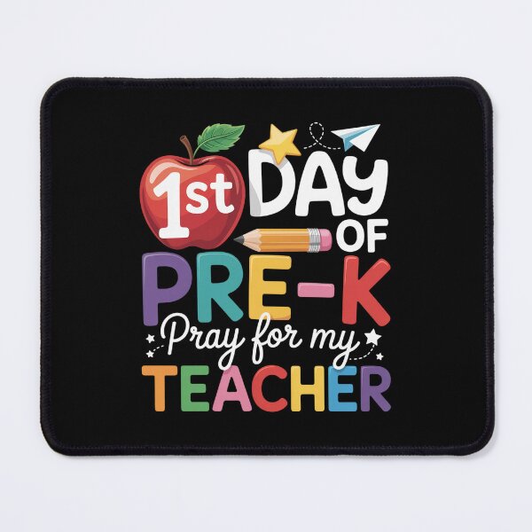 Item preview, First Day Of Pre-K Pray For My Teacher Back To School designed and sold by TorjeARTStore.