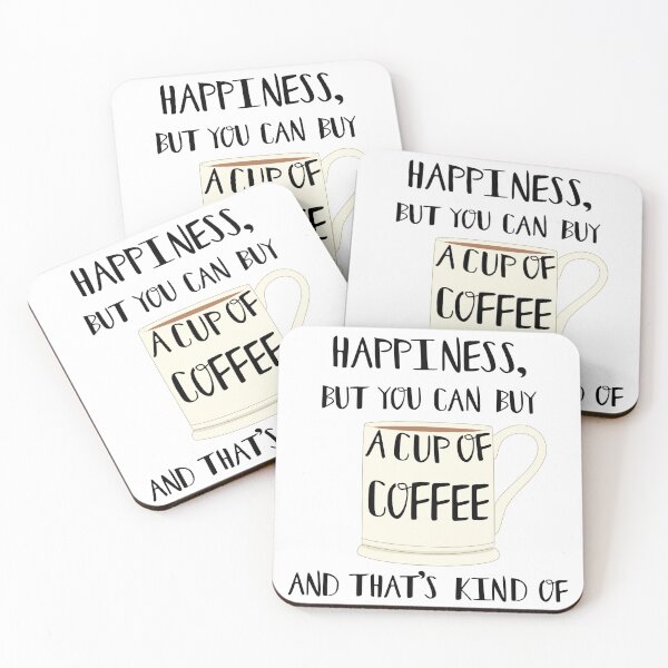 Item preview, Happiness is coffee designed and sold by Pear & Port.