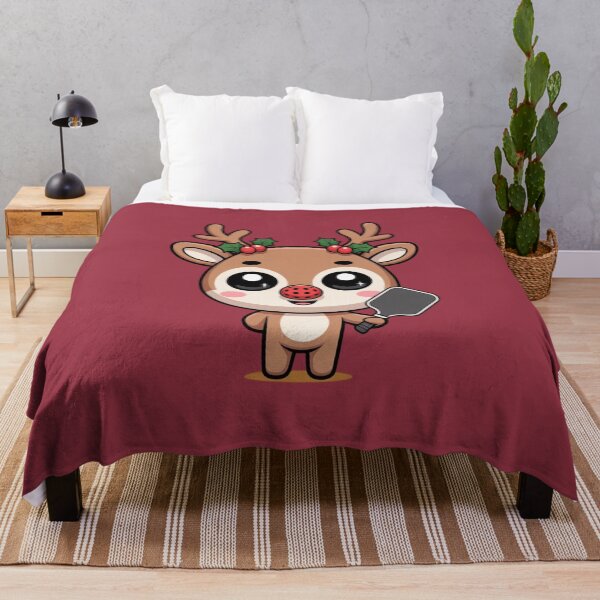 Item preview, Xmas Reindeer Pickleball Christmas designed and sold by Prints-by-Olaf.