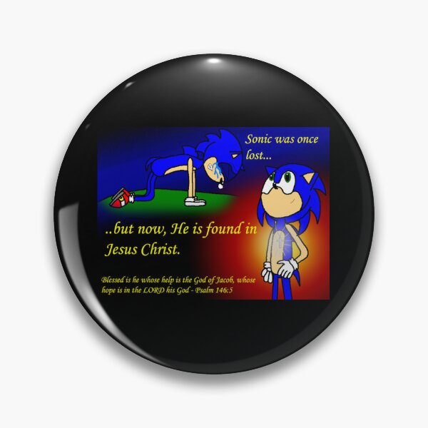 Item preview, Sonic Finding Jesus – Surreal Redemption Concept designed and sold by worcky.