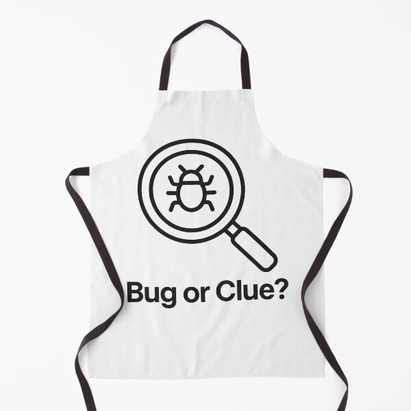 Item preview, Bug or Clue? — Dev Mystery Minimal Line Art designed and sold by techy-rrr.