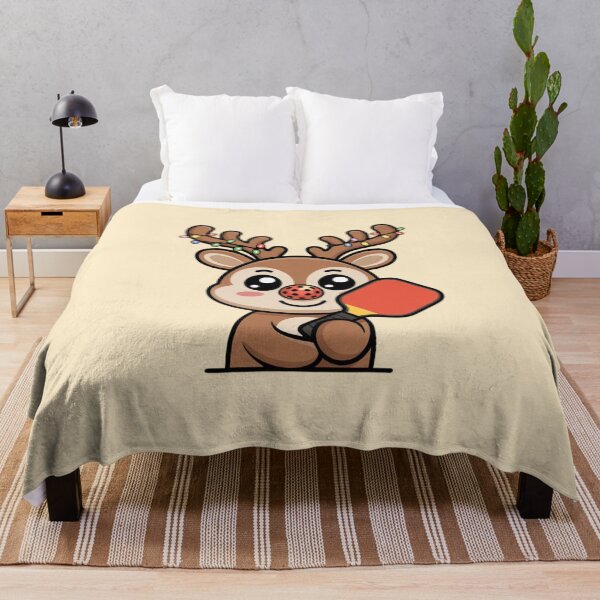 Item preview, Xmas Reindeer Pickleball Christmas designed and sold by Prints-by-Olaf.