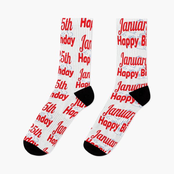 Item preview, January 25th, Gift birthday  designed and sold by Sujinthaiart.