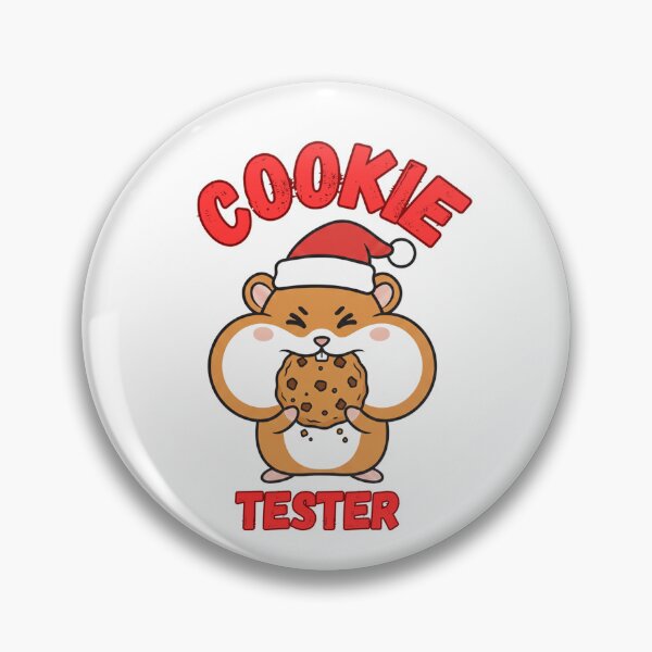 Item preview, Cookie Tester - Christmas Cute Santa Hamster designed and sold by DavdPrt.