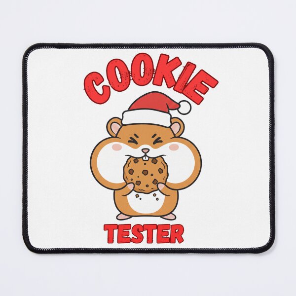 Item preview, Cookie Tester - Christmas Cute Santa Hamster designed and sold by DavdPrt.