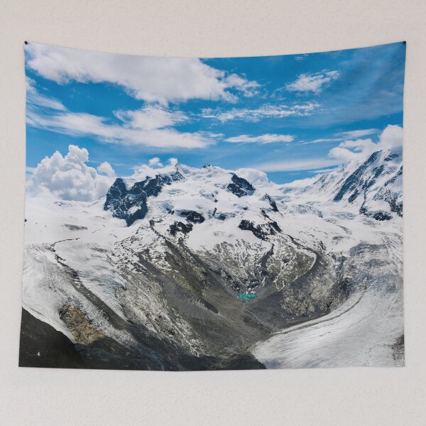 Item preview, Dufourspitze – Majesty of the Swiss Alps / Swiss Artwork Photography designed and sold by Raphael Wolf.