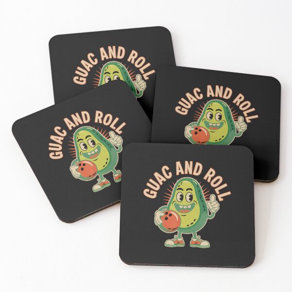 Item preview, Guac And Roll Bowling Guacamole Humor Design designed and sold by ChantelNicole.