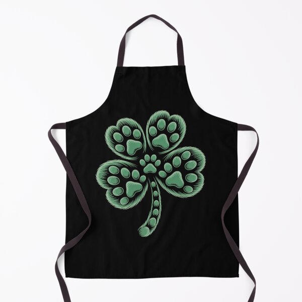 Item preview, Dog Paw Shamrock St Patricks Day designed and sold by NewIdeasSArt.