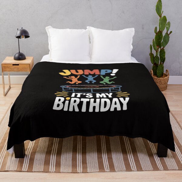 Item preview, Jump It's My Birthday Trampolining Jumping Jumper Trampoline designed and sold by TewonLake.