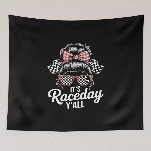 Item preview, It's Race Day Y'all Racing Mom designed and sold by TewonLake.