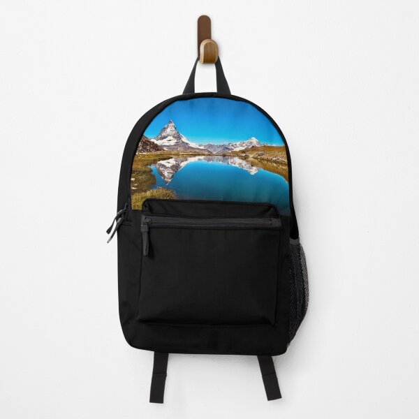 Item preview, Matterhorn reflection – tranquility above Zermatt / Swiss Artwork Photography designed and sold by Raphael Wolf.