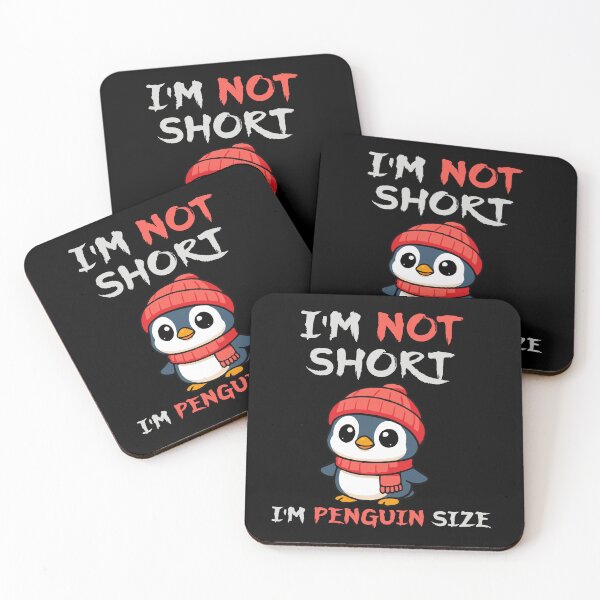 Item preview, Cozy Penguin with Funny “Penguin Size” Quote designed and sold by T-Chou.