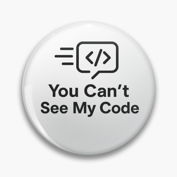 Item preview, You Can’t See My Code — John Cena Tribute designed and sold by techy-rrr.
