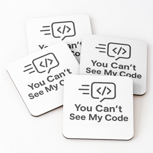 Item preview, You Can’t See My Code — John Cena Tribute designed and sold by techy-rrr.