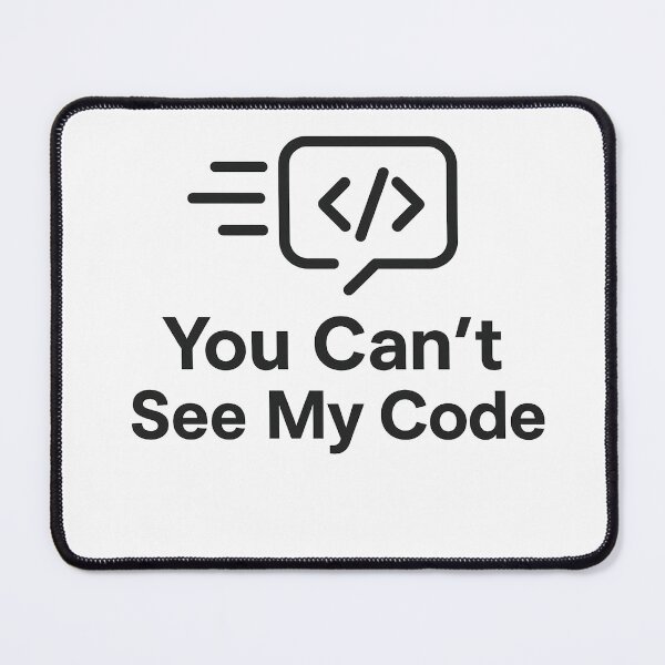 Item preview, You Can’t See My Code — John Cena Tribute designed and sold by techy-rrr.