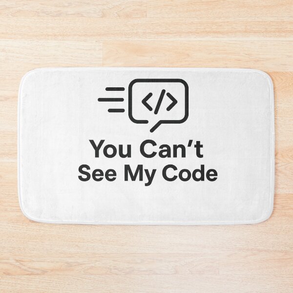 Item preview, You Can’t See My Code — John Cena Tribute designed and sold by techy-rrr.