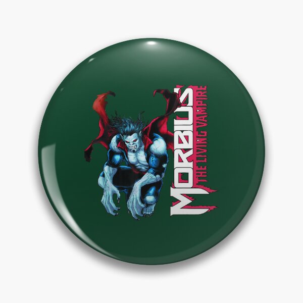 Item preview, The Living Vampire Crouching Logo designed and sold by BohoEtChic.