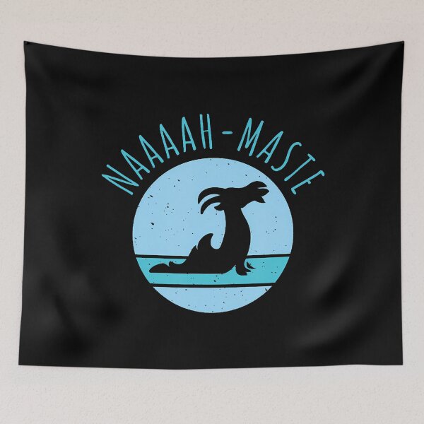 Item preview, Funny Naaaah-Maste Goat Yoga Namaste 	 Small Black designed and sold by ChantelNicole.