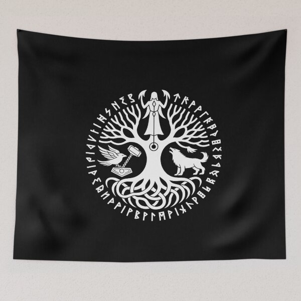 Item preview, Norse Mythology T-Shirts - Viking Symbols & Norse Gods designed and sold by Reichcorp.
