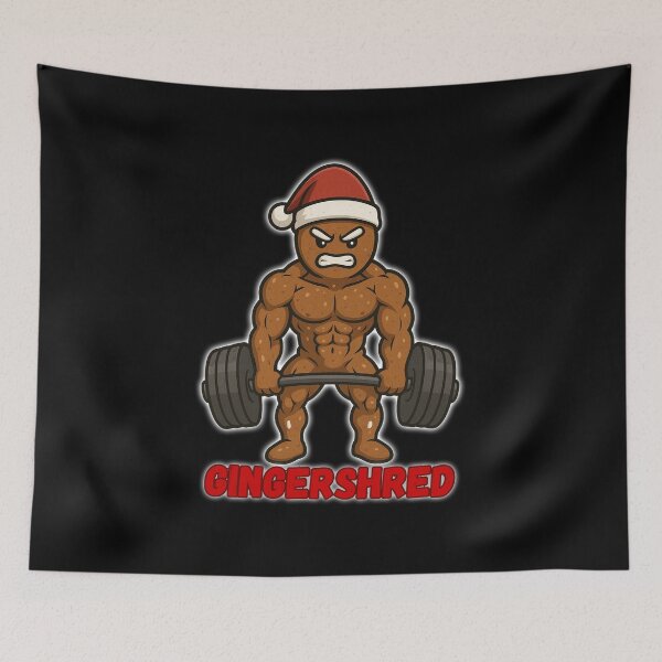 Item preview,  Gingershred Bodybuilding Funny Xmas Gifts designed and sold by DavdPrt.