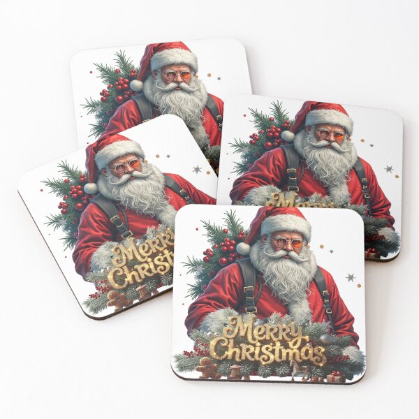 Item preview, Modern Santa: Merry Christmas with Attitude designed and sold by newvisionart191.